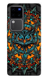 Angry Owl Art Vivo V30 Pro 5G Back Cover